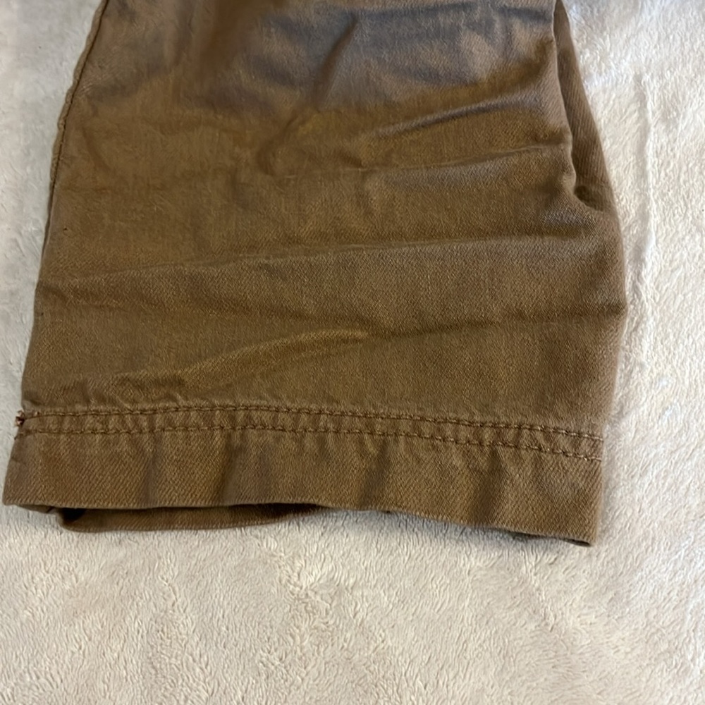 Terra & Sky Brown Cinched Funnel Neck Utility Cargo Technical Field Jacket 2X - Picture 5 of 10